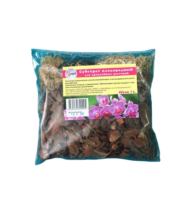 Субстрат для орхидей 1л Чародей 1/10